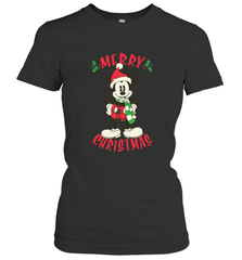 Disney Vintage Mickey Mouse Merry Christmas Women's T-Shirt Women's T-Shirt - HorseTee