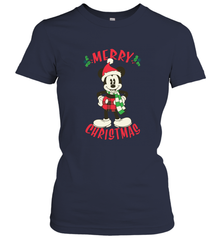 Disney Vintage Mickey Mouse Merry Christmas Women's T-Shirt Women's T-Shirt - HorseTee