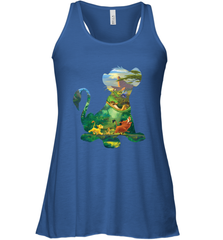 Disney Lion King Simba Silhouette Graphic Women's Tank Top Women's Tank Top - HorseTee