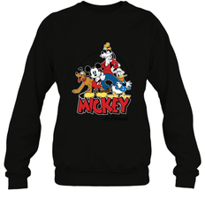 Disney Mickey Mouse and Friends Crewneck Sweatshirt