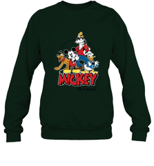 Disney Mickey Mouse and Friends Crewneck Sweatshirt Crewneck Sweatshirt - HorseTee