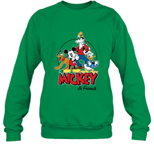 Disney Mickey Mouse and Friends Crewneck Sweatshirt Crewneck Sweatshirt - HorseTee