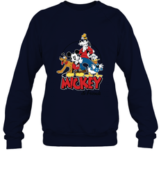 Disney Mickey Mouse and Friends Crewneck Sweatshirt