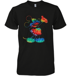 Disney Tie Dye Mickey Mouse Men's Premium T-Shirt