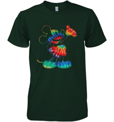 Disney Tie Dye Mickey Mouse Men's Premium T-Shirt Men's Premium T-Shirt - HorseTee