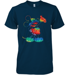 Disney Tie Dye Mickey Mouse Men's Premium T-Shirt Men's Premium T-Shirt - HorseTee