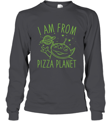 Disney Pixar Toy Story Neon Green Alien Pizza Planet I Am From Pizza Planet Long Sleeve T-Shirt Long Sleeve T-Shirt - HorseTee