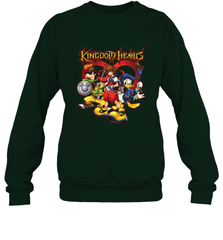 Disney Kingdom Hearts Team Ready Crewneck Sweatshirt Crewneck Sweatshirt - HorseTee