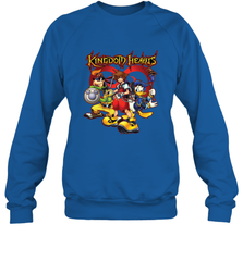 Disney Kingdom Hearts Team Ready Crewneck Sweatshirt Crewneck Sweatshirt - HorseTee