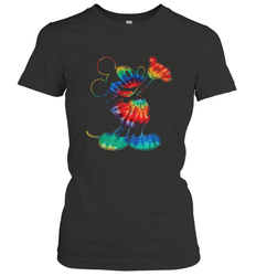 Disney Tie Dye Mickey Mouse Women's T-Shirt