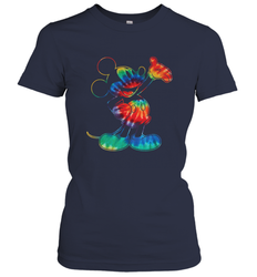Disney Tie Dye Mickey Mouse Women's T-Shirt