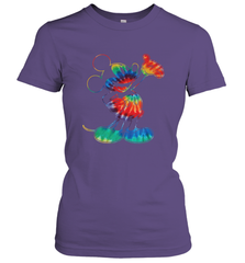 Disney Tie Dye Mickey Mouse Women's T-Shirt Women's T-Shirt - HorseTee