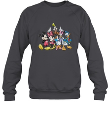 Disney Mickey and Friends Crewneck Sweatshirt Crewneck Sweatshirt - HorseTee