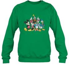 Disney Mickey and Friends Crewneck Sweatshirt Crewneck Sweatshirt - HorseTee