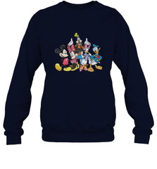 Disney Mickey and Friends Crewneck Sweatshirt Crewneck Sweatshirt - HorseTee