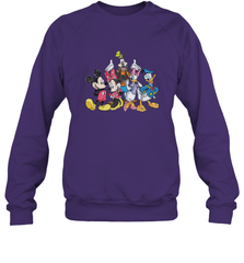 Disney Mickey and Friends Crewneck Sweatshirt Crewneck Sweatshirt - HorseTee