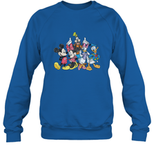 Disney Mickey and Friends Crewneck Sweatshirt Crewneck Sweatshirt - HorseTee