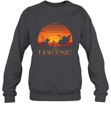 Disney Lion King Classic Sunset Squad Crewneck Sweatshirt Crewneck Sweatshirt - HorseTee