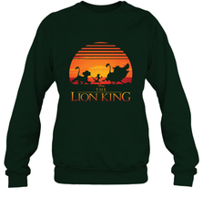 Disney Lion King Classic Sunset Squad Crewneck Sweatshirt Crewneck Sweatshirt - HorseTee