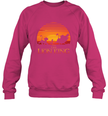 Disney Lion King Classic Sunset Squad Crewneck Sweatshirt Crewneck Sweatshirt - HorseTee