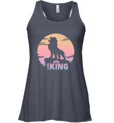 Disney Lion King Simba Crown Logo Gradient Sunset Silhouette Women's Tank Top Women's Tank Top - HorseTee