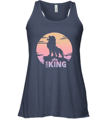 Disney Lion King Simba Crown Logo Gradient Sunset Silhouette Women's Tank Top Women's Tank Top - HorseTee