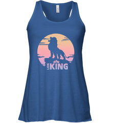Disney Lion King Simba Crown Logo Gradient Sunset Silhouette Women's Tank Top Women's Tank Top - HorseTee