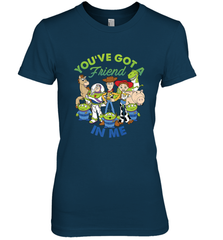 Disney Pixar Toy Story Cartoon You Have Got A Friend In Me Women's Premium T-Shirt Women's Premium T-Shirt - HorseTee