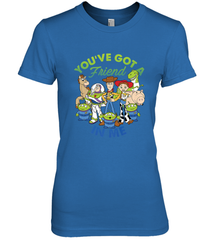 Disney Pixar Toy Story Cartoon You Have Got A Friend In Me Women's Premium T-Shirt Women's Premium T-Shirt - HorseTee