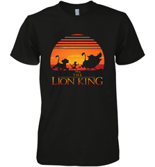 Disney Lion King Classic Sunset Squad Men's Premium T-Shirt Men's Premium T-Shirt - HorseTee