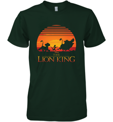 Disney Lion King Classic Sunset Squad Men's Premium T-Shirt Men's Premium T-Shirt - HorseTee