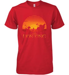 Disney Lion King Classic Sunset Squad Men's Premium T-Shirt Men's Premium T-Shirt - HorseTee