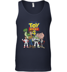 Disney Pixar Toy Story 4 Main Cast Movie Logo Poster Men's Tank Top Men's Tank Top - HorseTee