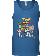 Disney Pixar Toy Story 4 Main Cast Movie Logo Poster Men's Tank Top Men's Tank Top - HorseTee
