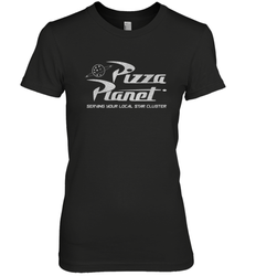 Disney Pixar Toy Story Pizza Planet Distressed Logo Women's Premium T-Shirt