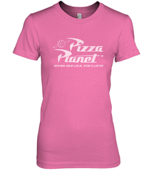 Disney Pixar Toy Story Pizza Planet Distressed Logo Women's Premium T-Shirt Women's Premium T-Shirt - HorseTee