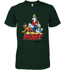 Disney Mickey Mouse and Friends Men's Premium T-Shirt Men's Premium T-Shirt - HorseTee
