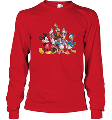 Disney Mickey and Friends Long Sleeve T-Shirt Long Sleeve T-Shirt - HorseTee