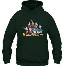 Disney Mickey and Friends Hooded Sweatshirt Hooded Sweatshirt - HorseTee
