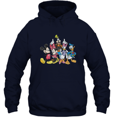 Disney Mickey and Friends Hooded Sweatshirt Hooded Sweatshirt - HorseTee