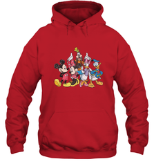 Disney Mickey and Friends Hooded Sweatshirt Hooded Sweatshirt - HorseTee