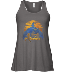Disney Aladdin Live Action Genie Aladdin Sunset Silhouette Women's Tank Top Women's Tank Top - HorseTee