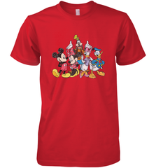 Disney Mickey and Friends Men's Premium T-Shirt Men's Premium T-Shirt - HorseTee