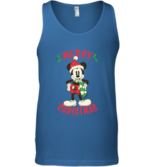 Disney Vintage Mickey Mouse Merry Christmas Men's Tank Top Men's Tank Top - HorseTee