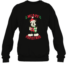 Disney Vintage Mickey Mouse Merry Christmas Crewneck Sweatshirt