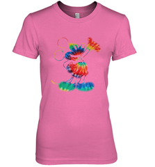 Disney Tie Dye Mickey Mouse Women's Premium T-Shirt Women's Premium T-Shirt - HorseTee