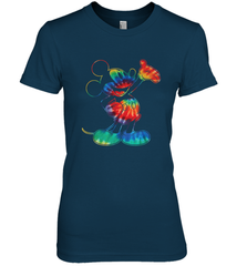 Disney Tie Dye Mickey Mouse Women's Premium T-Shirt Women's Premium T-Shirt - HorseTee