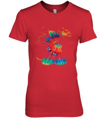 Disney Tie Dye Mickey Mouse Women's Premium T-Shirt Women's Premium T-Shirt - HorseTee