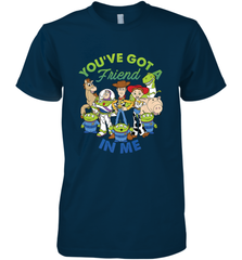 Disney Pixar Toy Story Cartoon You Have Got A Friend In Me Men's Premium T-Shirt Men's Premium T-Shirt - HorseTee