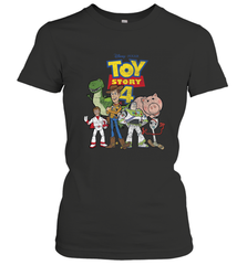 Disney Pixar Toy Story 4 Main Cast Movie Logo Poster Women's T-Shirt Women's T-Shirt - HorseTee